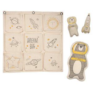 NEW Primitives by Kathy OUTER SPACE Baby Nursery Decor Set/Bundle Galaxy, Rocket